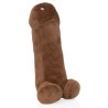 S-Line Peluche Pénis 28cm Marron